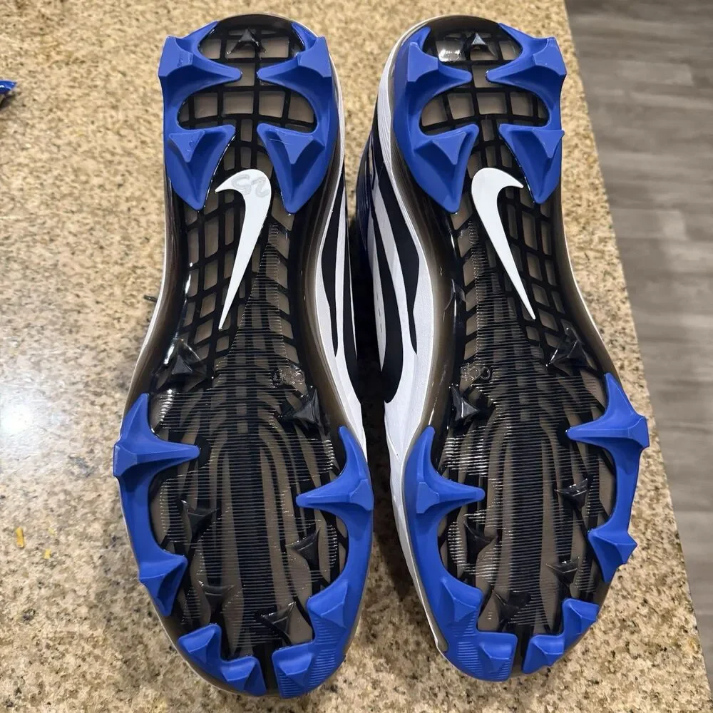 BRAND NEW Nike Force Savage Pro 3 Men's Size 16 Cleats White/Blue DA5453-110